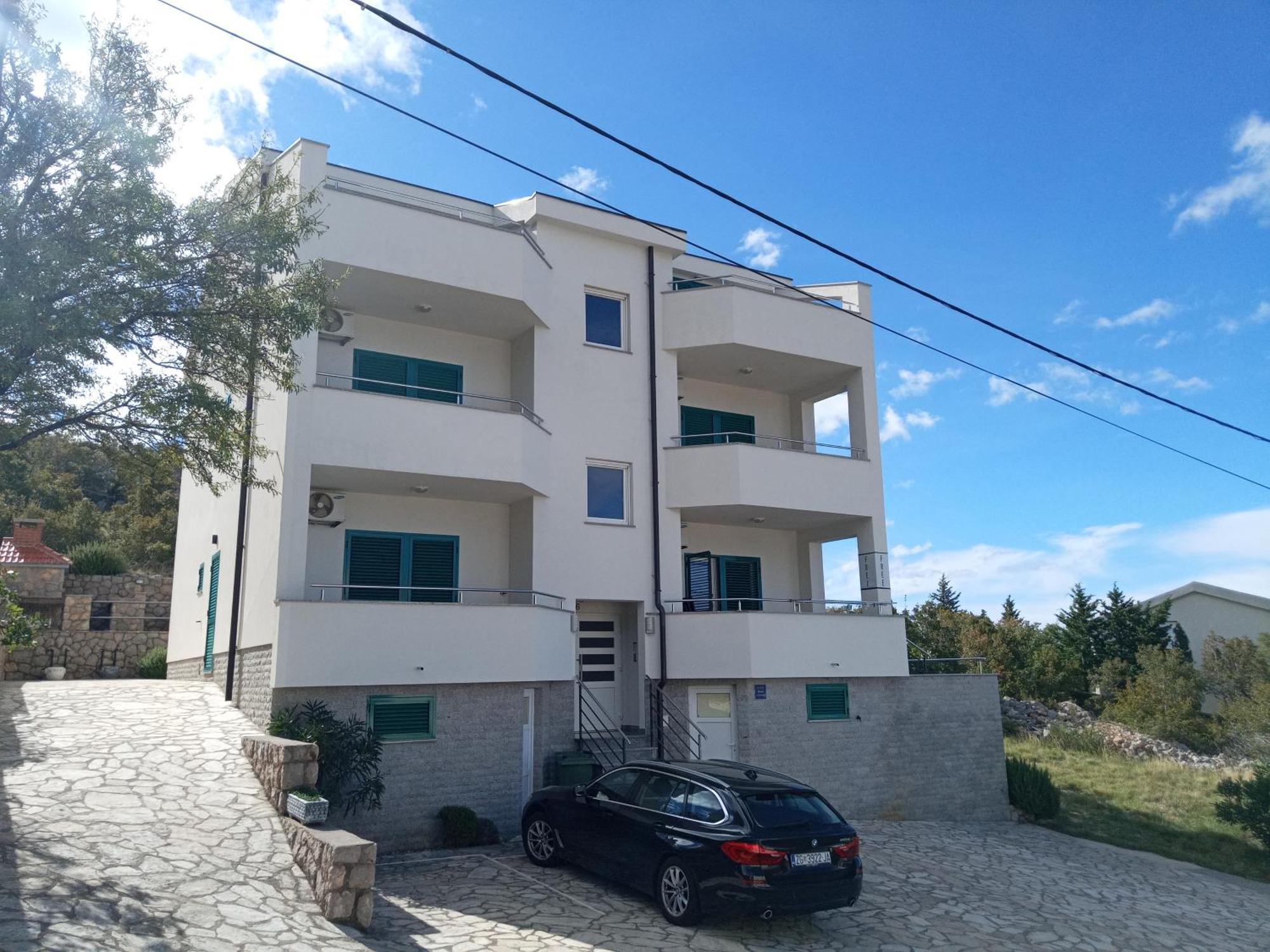 Villa Luce Apartment House Karlobag Buitenkant foto