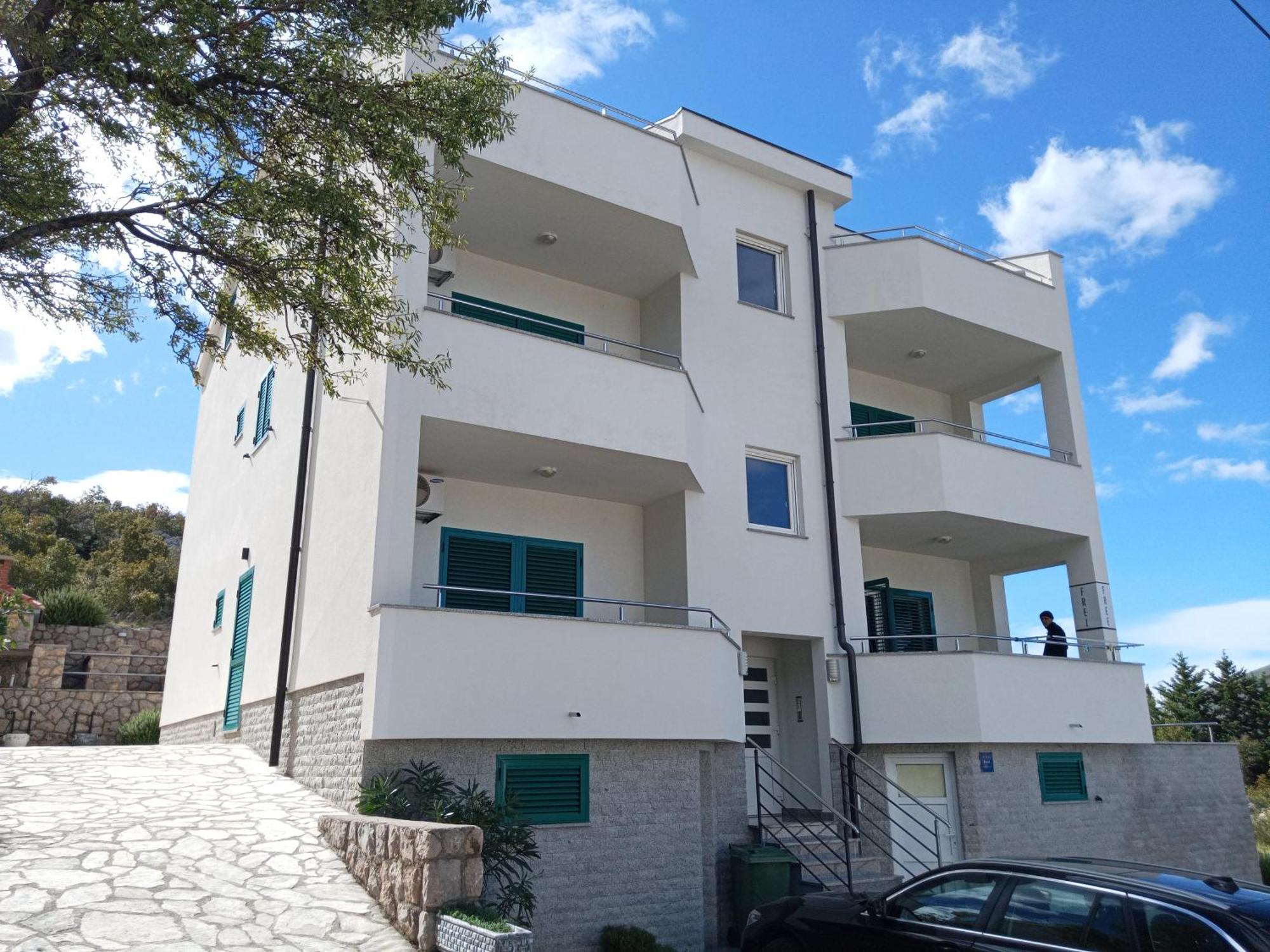 Villa Luce Apartment House Karlobag Buitenkant foto